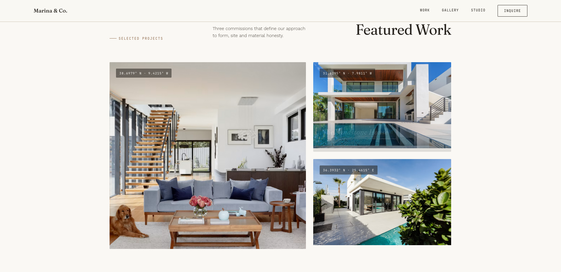 Product launch landing page screenshot