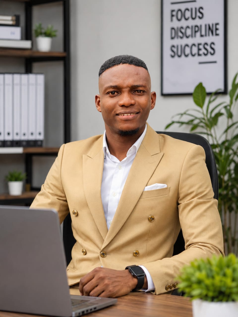 Portrait of Olajide Emmanuel
